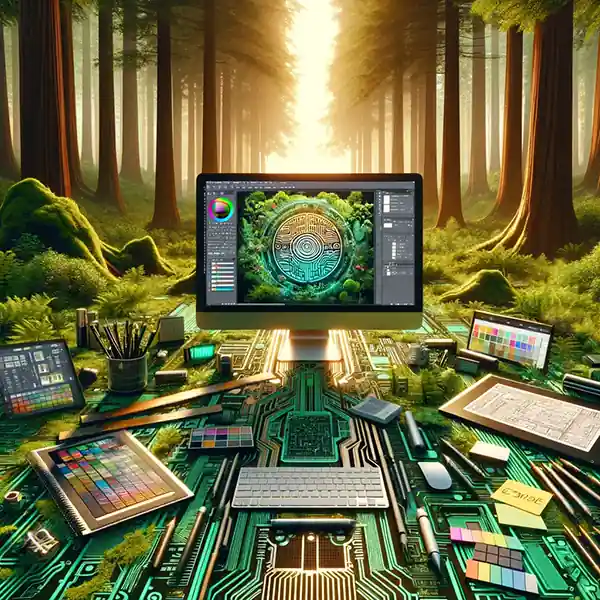 Big Forest Digital Design and Branding digital forest workspace